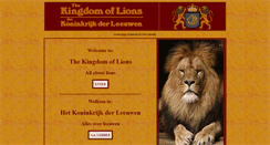 Desktop Screenshot of lionkingdom.nl